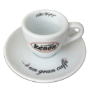 Espresso Tasse mit Unterteller von Kenon - Caffe Centro...