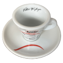 EspressoTasse mit Unterteller von Kenon - Caffe Centro Brasil