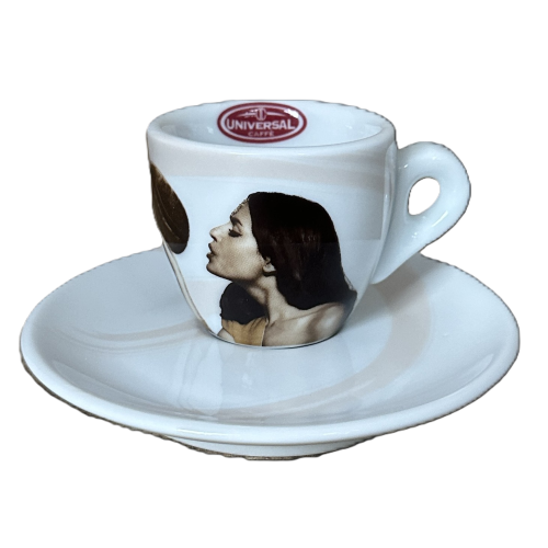 Espresso Tasse mit Unterteller - Universal Caffe