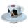 Espresso Tasse mit Unterteller - Universal Caffe