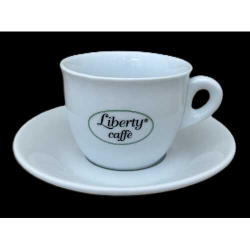 Espresso Tasse mit Unterteller von Liberty Caffe - Labcaffe srl