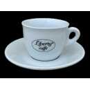 Espresso Tasse mit Unterteller von Liberty Caffe - Labcaffe srl