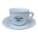 Espresso Tasse mit Unterteller von Liberty Caffe -...
