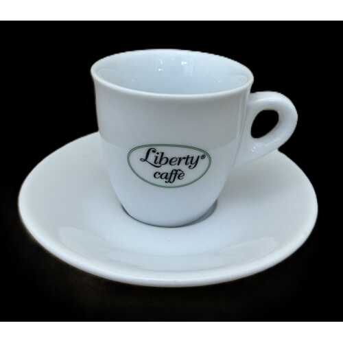 Cappuccino Tasse mit Unterteller von Liberty Caffe - Labcaffe srl