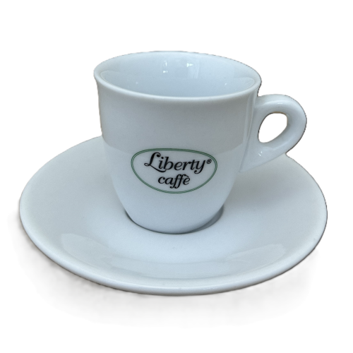 Cappuccino Tasse mit Unterteller von Liberty Caffe - Labcaffe srl