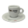 EspressoTasse mit Unterteller von Tostini - Tostini Caffe srl