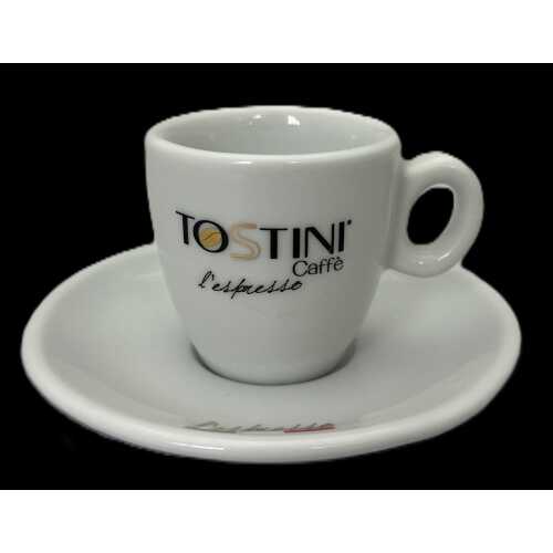 EspressoTasse mit Unterteller von Tostini - Tostini Caffe srl