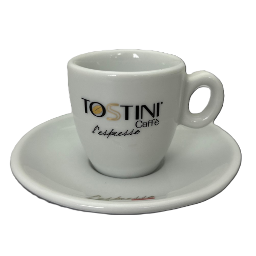 EspressoTasse mit Unterteller von Tostini - Tostini Caffe srl