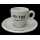 EspressoTasse mit Unterteller von Tostini - Tostini Caffe srl