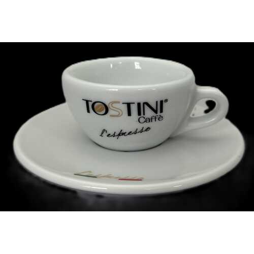 EspressoTasse mit Unterteller von Tostini - Tostini Caffe srl