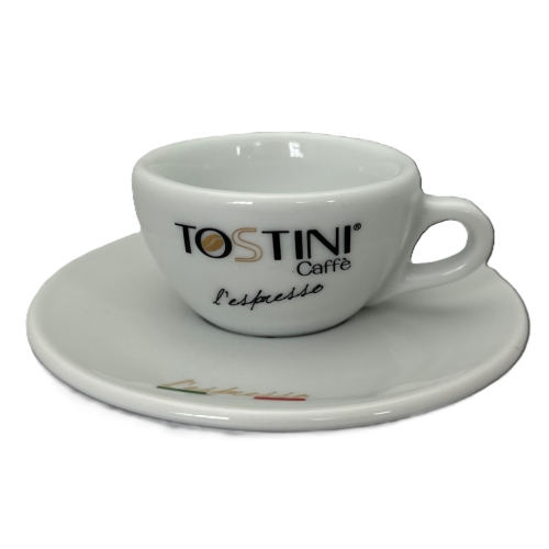 EspressoTasse mit Unterteller von Tostini - Tostini Caffe srl