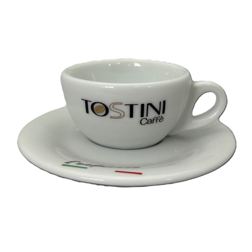 EspressoTasse mit Unterteller von Tostini - Tostini Caffe srl