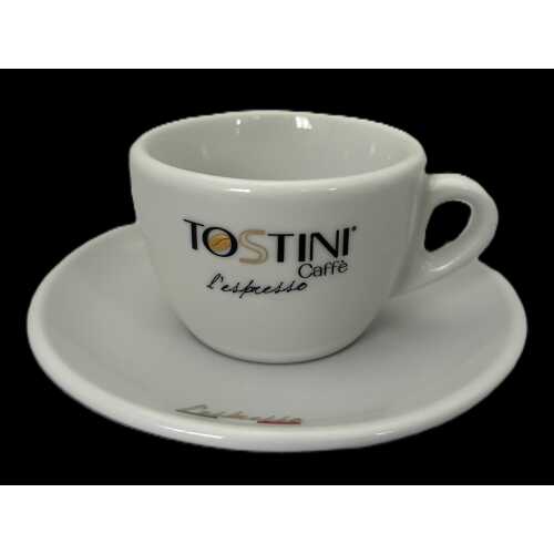 Cappuccino Tasse mit Unterteller von Tostini - Tostini Caffe srl