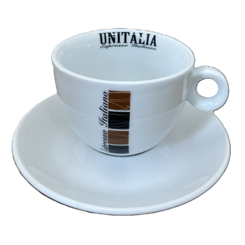 Kaffee Tasse mit Unterteller von Unitalia - Universal Caffe