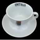 Kaffee Tasse mit Unterteller von Unitalia - Universal Caffe