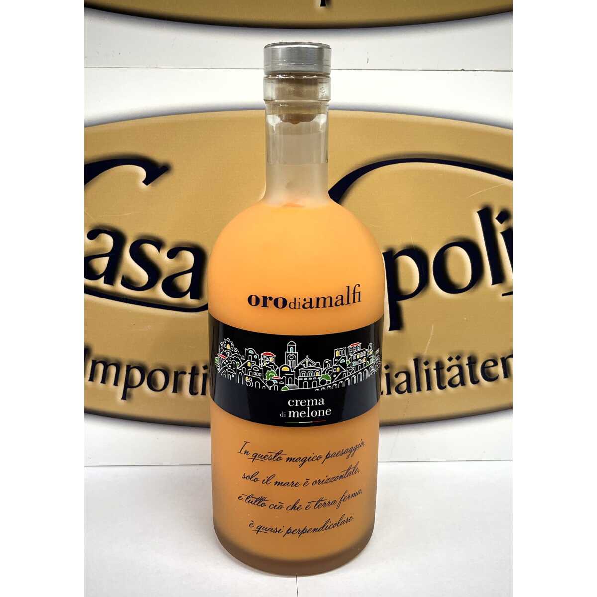 Melonen Creme aus Amalfi - Crema di Melone - 1,0 Liter