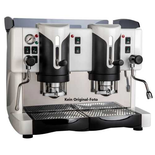 b: Jessica - Weiss - 1 Kaffeegruppe + Heißwasser + Dampf - Zweikreis + 1-Literboiler