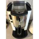 q: Pinocchio C new - Weiss-Edelstahl - XL - Volumetrico plus Elektronik-Paket -  Padhalter - Tassengestell aus Plexiglas - Kaffee - Spinel