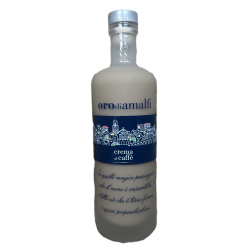 Cafè Creme aus Amalfi - Crema di Cafè - 0,5 Liter - 17 vol. - Flasche: Downtown saturiert - LOro di Amalfi