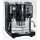 a: Jessica 2 - Schwarz-Edelstahl - 2 Kaffeegruppen + Heisswasser + Dampf - 2-Literboiler - Spinel