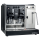 My Cube - Schwarz-Edelstahl satiniert - 2 Kaffeegruppen + Dampf - Spinel