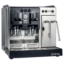 My Cube Lux - Edelstahl satiniert - 2 Kaffeegruppen +...
