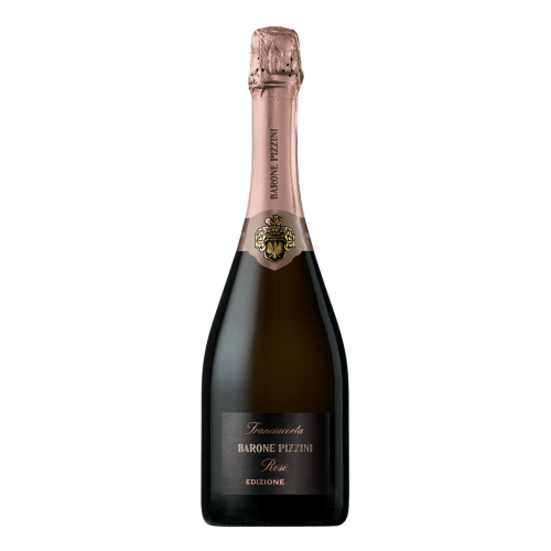 Rose Extrabrut - Franciacorta Bio-DOCG 2016 - 0,75 Liter - in Papier gewickelt - 12,0 vol. - Barone Pizzini