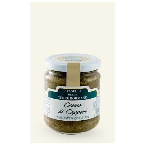 Kapern Creme in nativem Olivenöl Extra - 0,18 kg