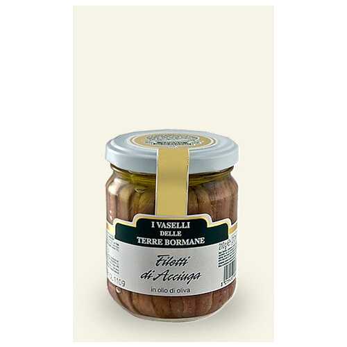 Sardellen Filets in Olivenöl - 0,21 kg