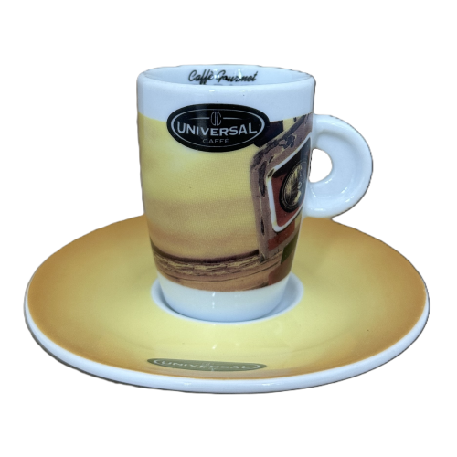 Nicaragua Pacamara Gigante - Espresso Tasse mit Unterteller - Universal Caffe