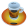 India Plantation Mysore - Espresso Tasse mit Unterteller - Universal Caffe