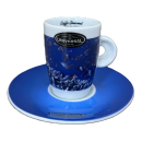 Haiti Blue Pine Forrest - Espresso Tasse mit Unterteller - Universal Caffe