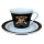 Caffe Royal: Cappuccino Tasse mit Unterteller von Universal - Universal Caffe
