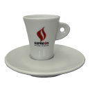schlanke Espresso Tasse mit Unterteller von Expresso -...