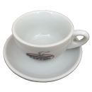 Milch Tasse mit Unterteller von Caffen