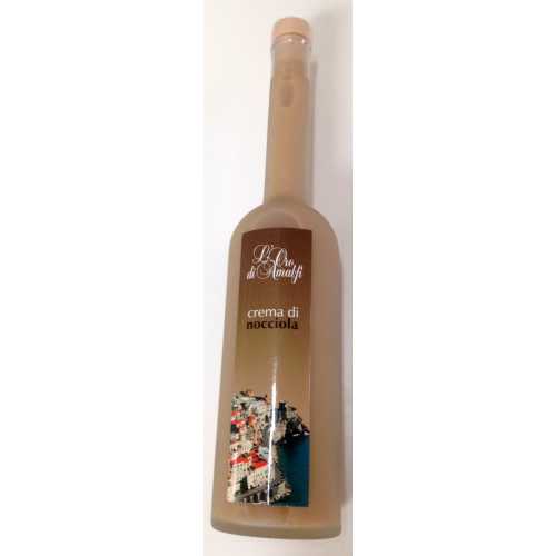 Haselnuss Creme aus Amalfi - Crema di Nocciola - 0,5 Liter - 17 vol. - Flasche: Opera sat. - LOro di Amalfi