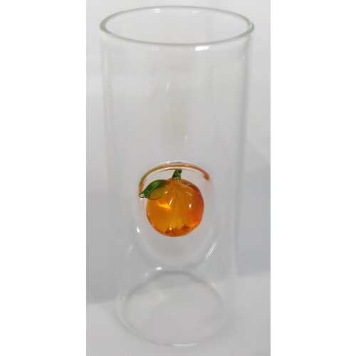 Likör Glas mit Pfirsich - 50 ml - Casa Napoli