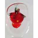 Lik&ouml;r Glas mit Erdbeere - 50 ml