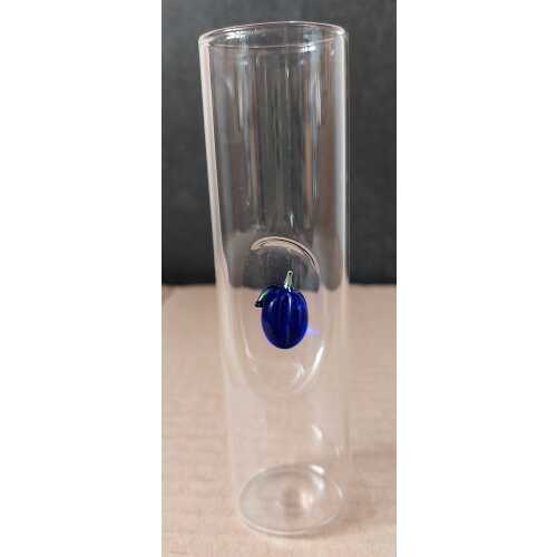 Likör Glas mit Pflaume - Medium - 75 ml